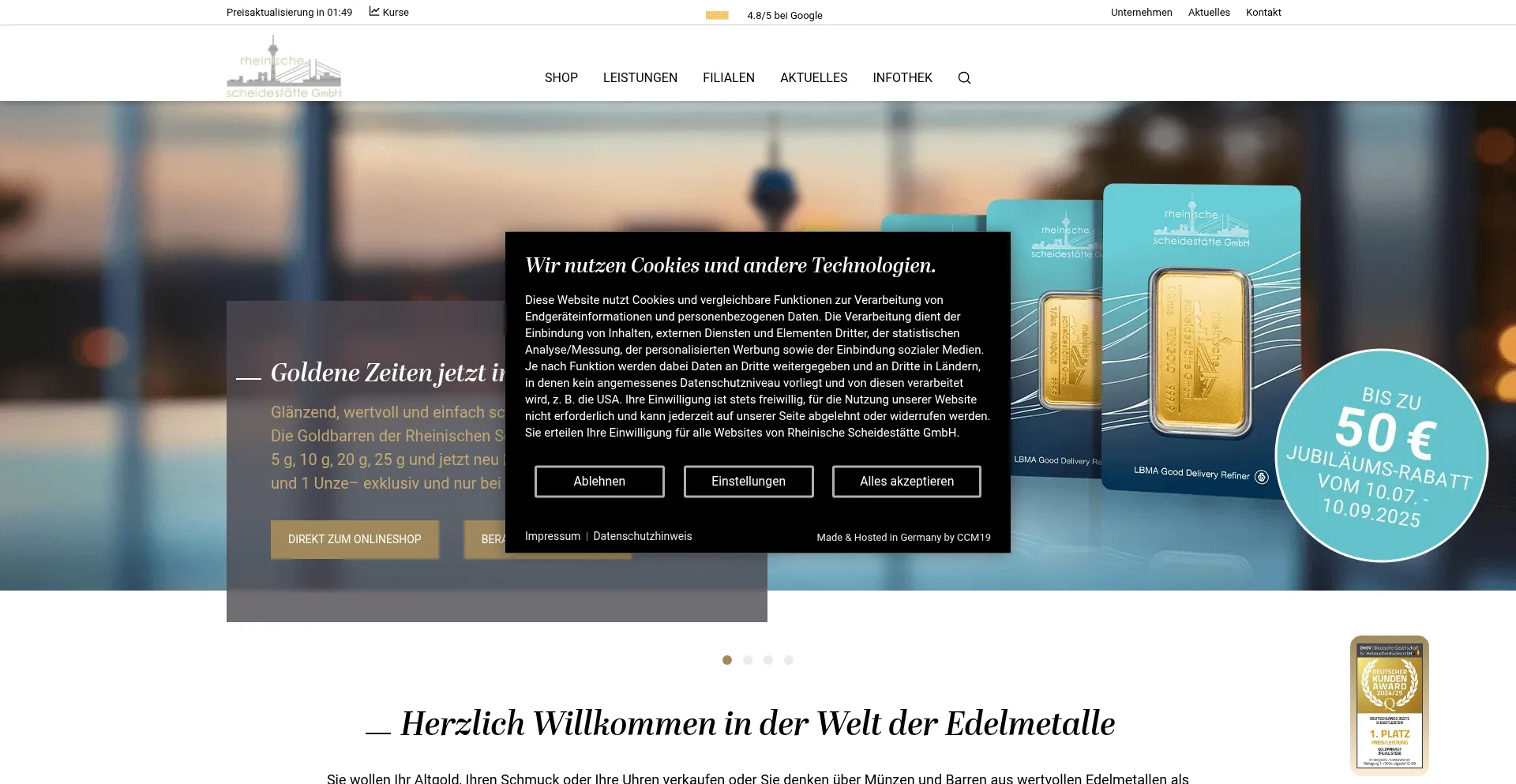 Rheinische-scheidestaette.de est-il Sûr et Fiable ?