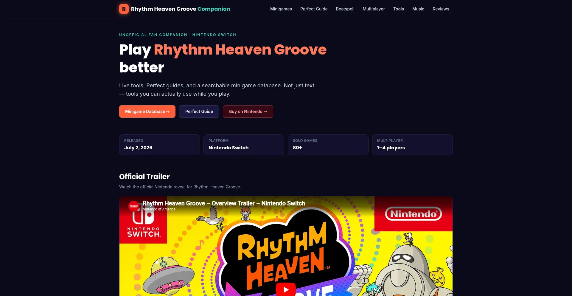 Rhythmheavengroove.live