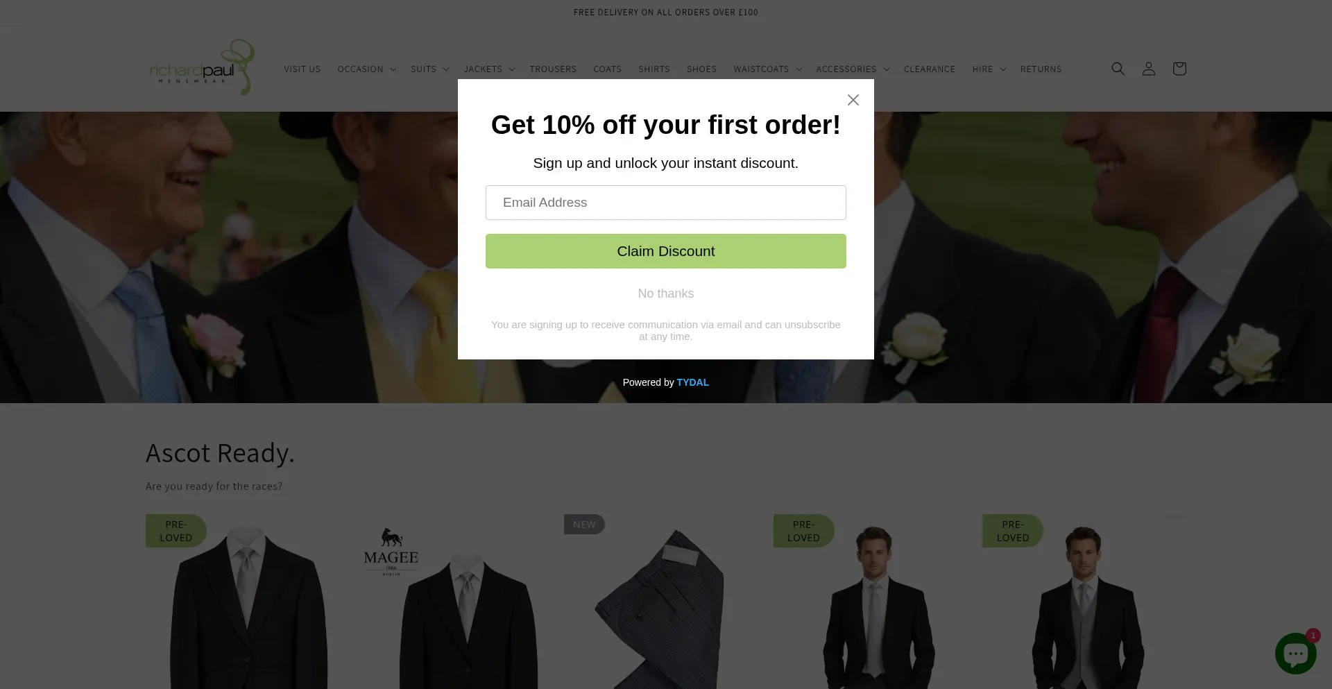 Richardpaulmenswear.co.uk