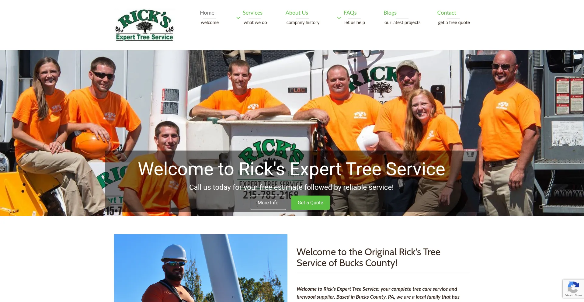 Ricksexperttreeservice.com