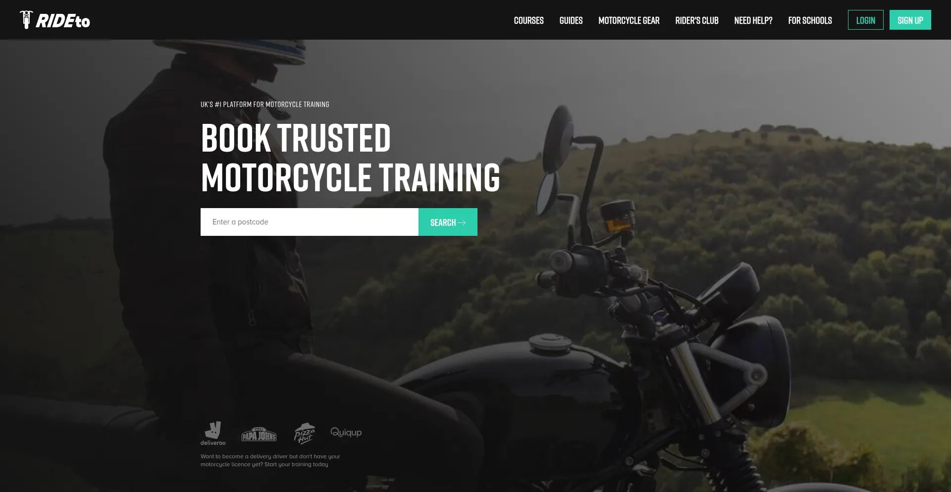 Rideto.com Screenshot