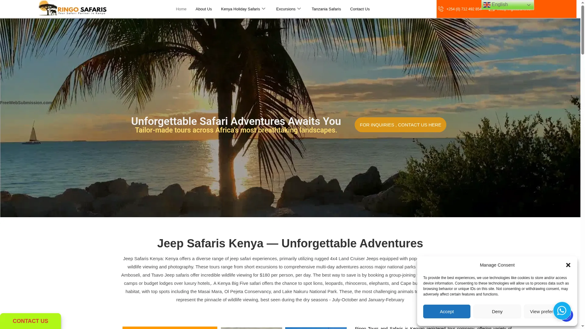 Ringosafaris.com