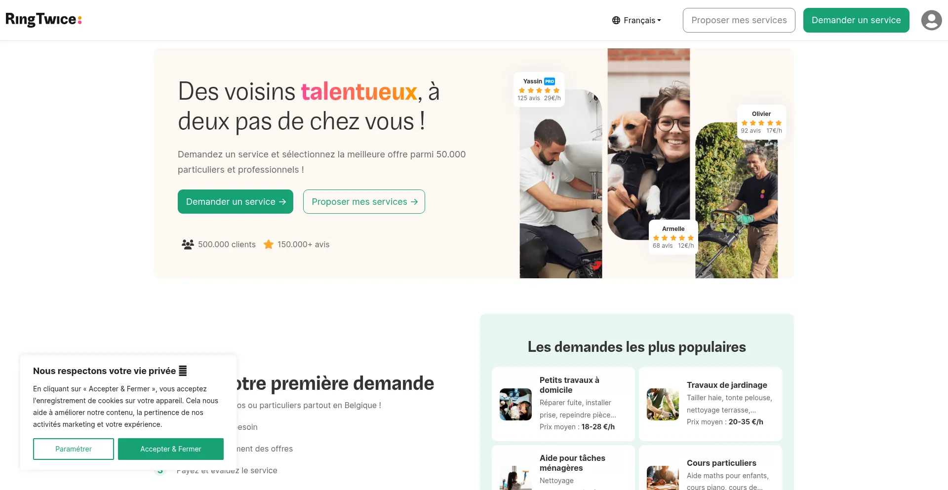 Ringtwice.be est-il Sûr et Fiable ?