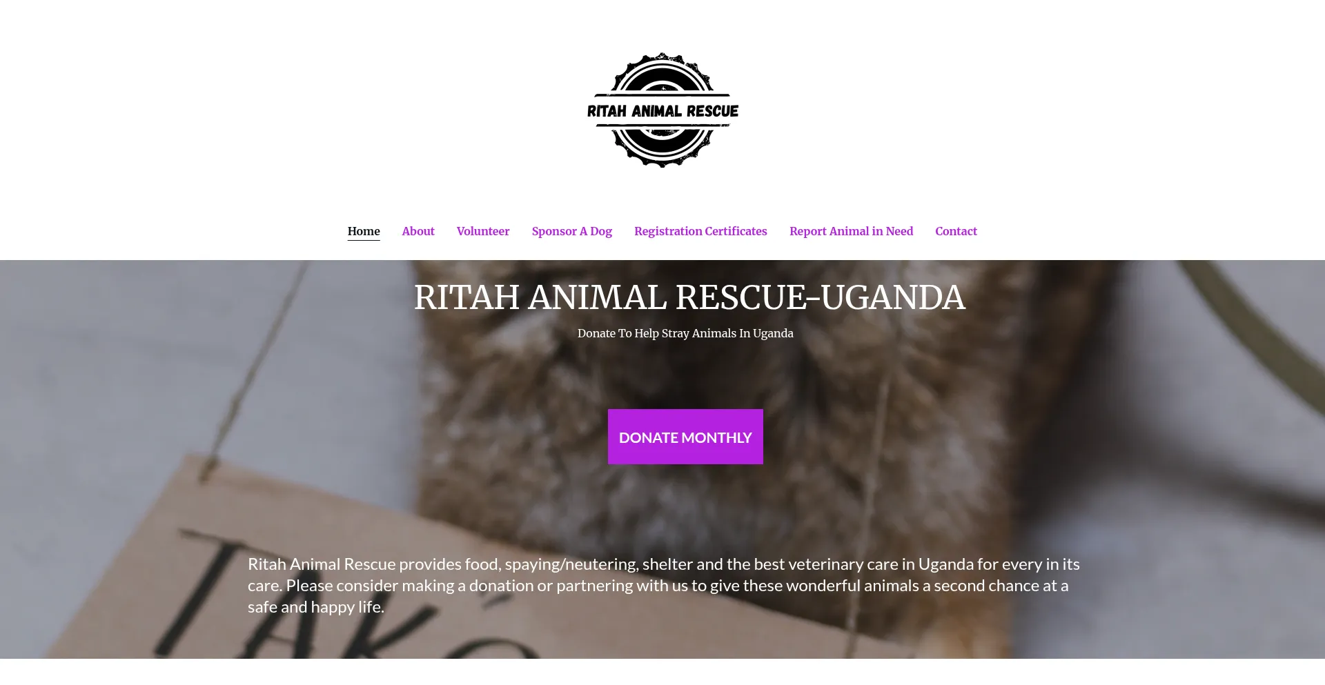 Ritahanimalrescue.org est-il Sûr et Fiable ?