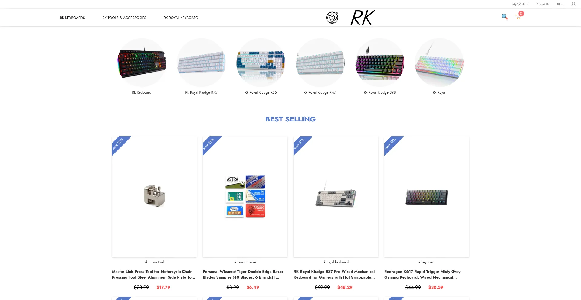Rkus.shop Screenshot