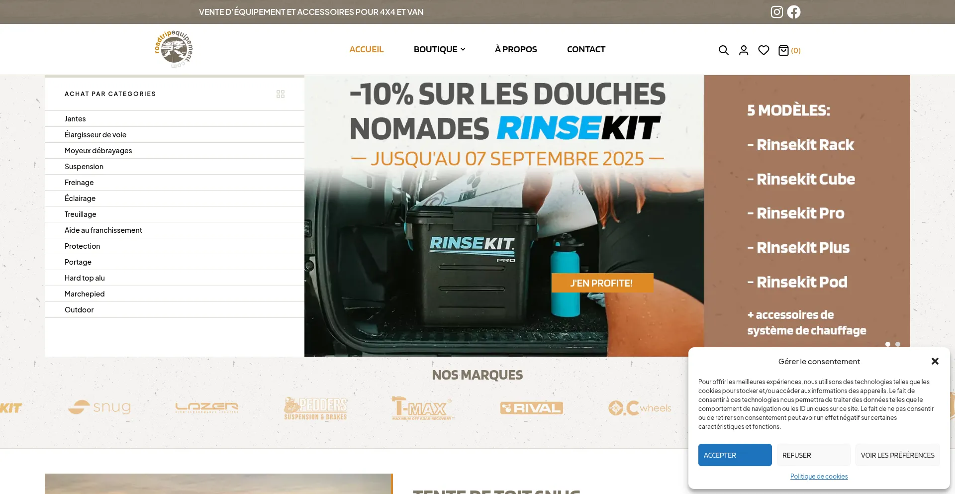 Roadtripequipement.com est-il Sûr et Fiable ?