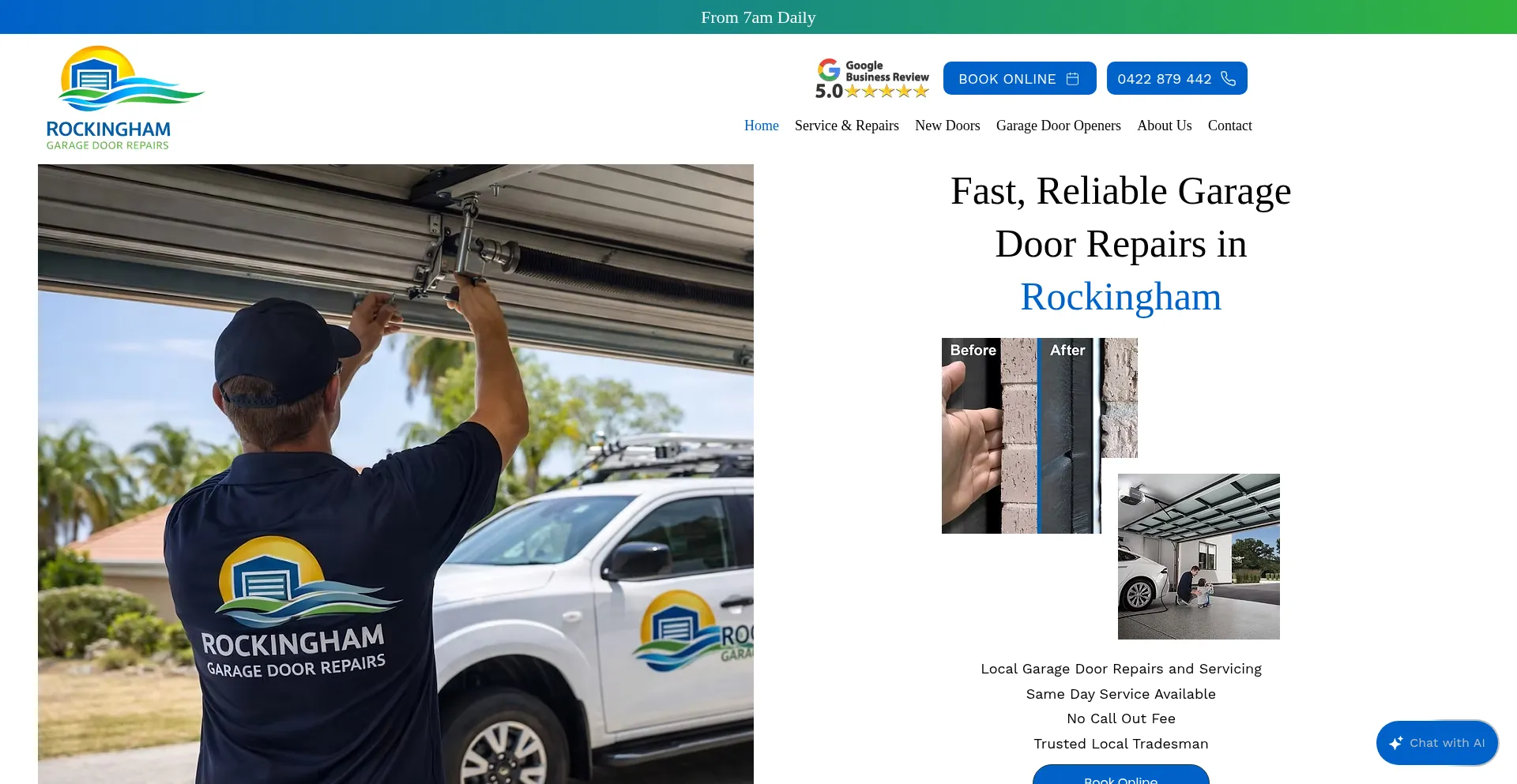 Rockinghamgaragedoorrepairs.com.au