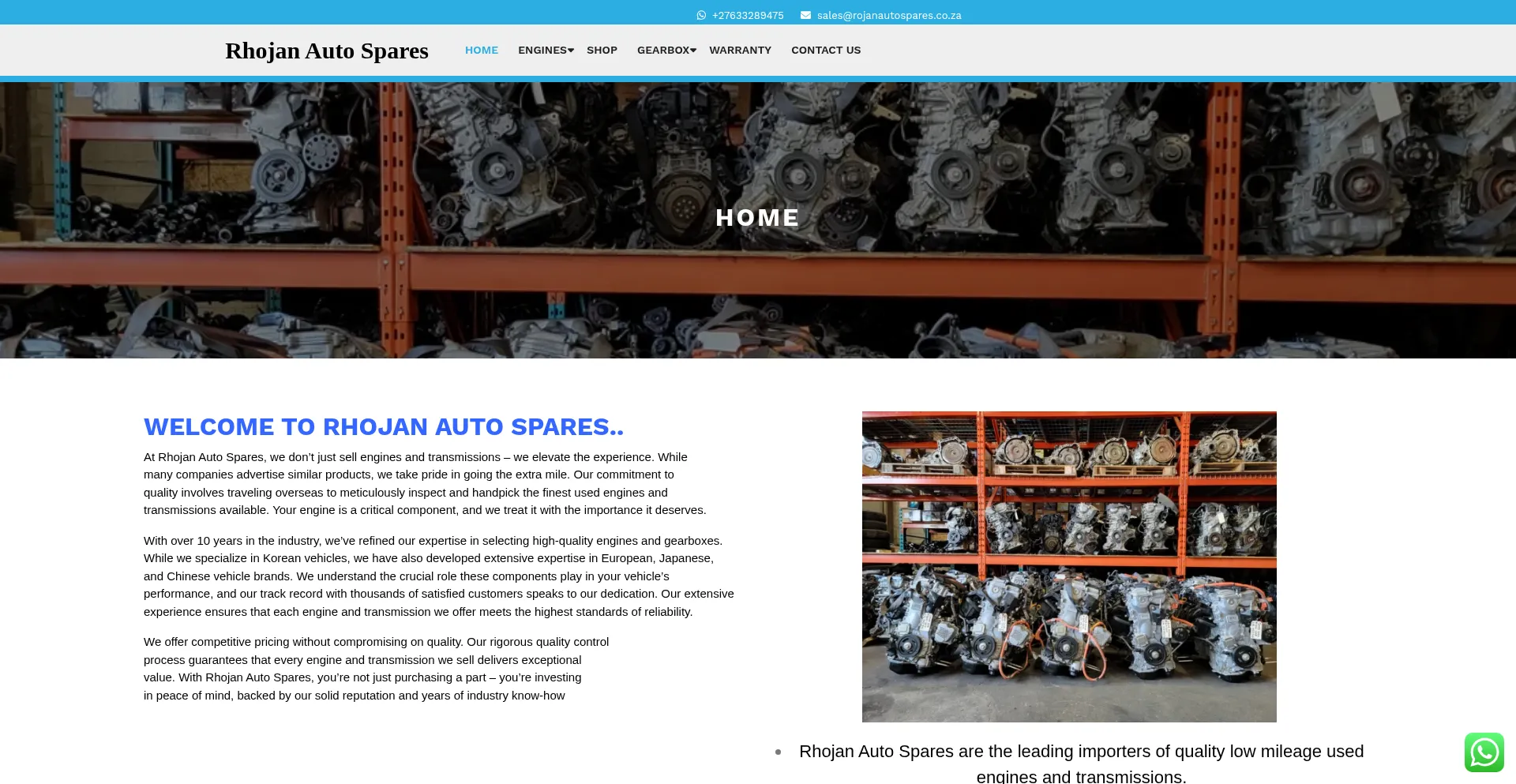 Rojanautospares.co.za