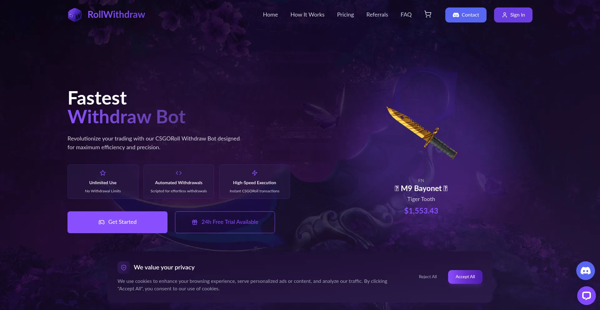 Rollwithdraw.com est-il Sûr et Fiable ?