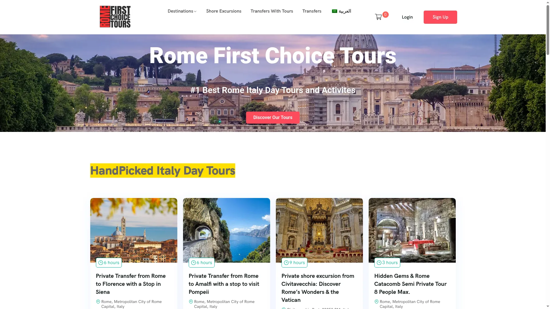 Romefirstchoicetours.com