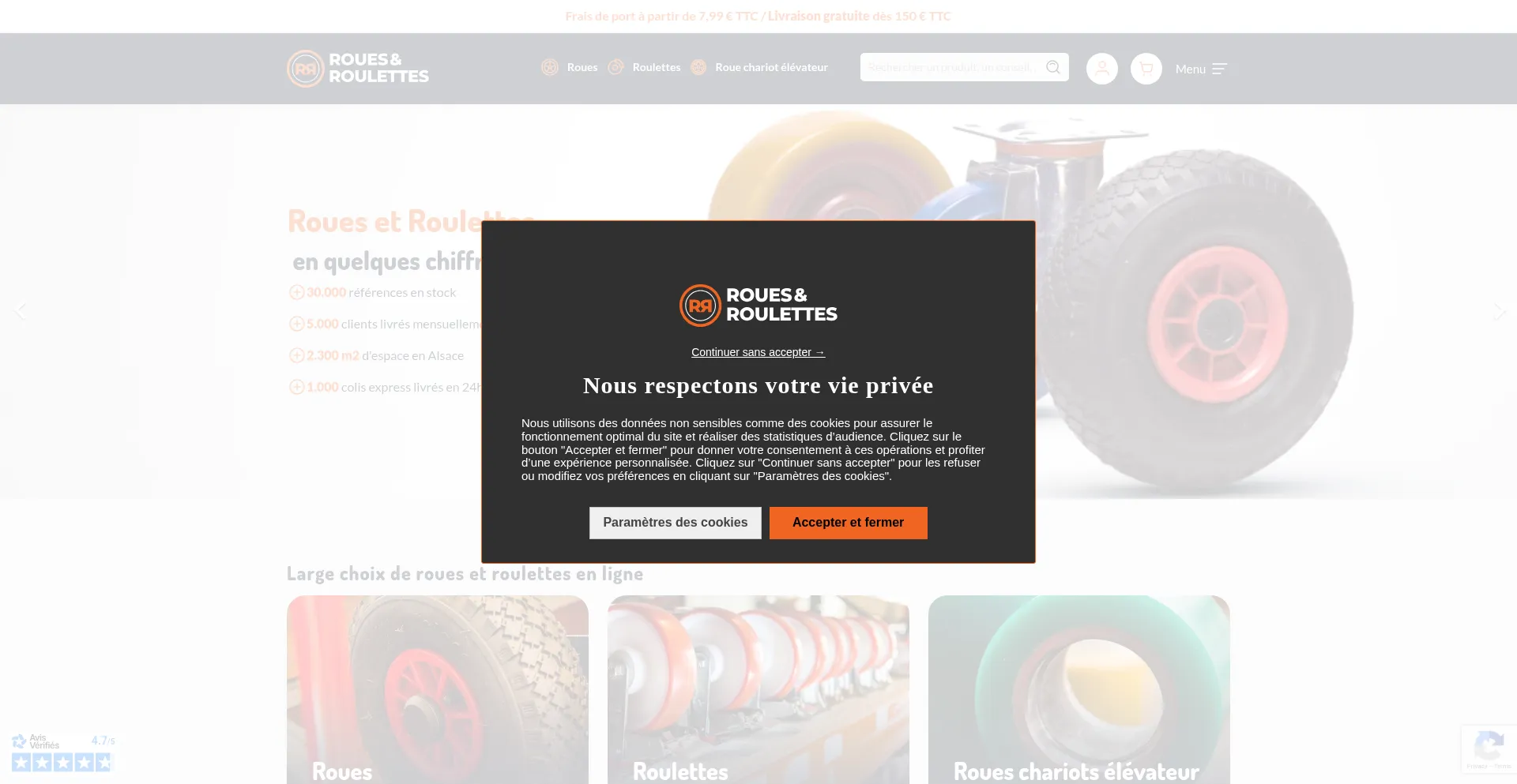 Roues-et-roulettes.com est-il Sûr et Fiable ?