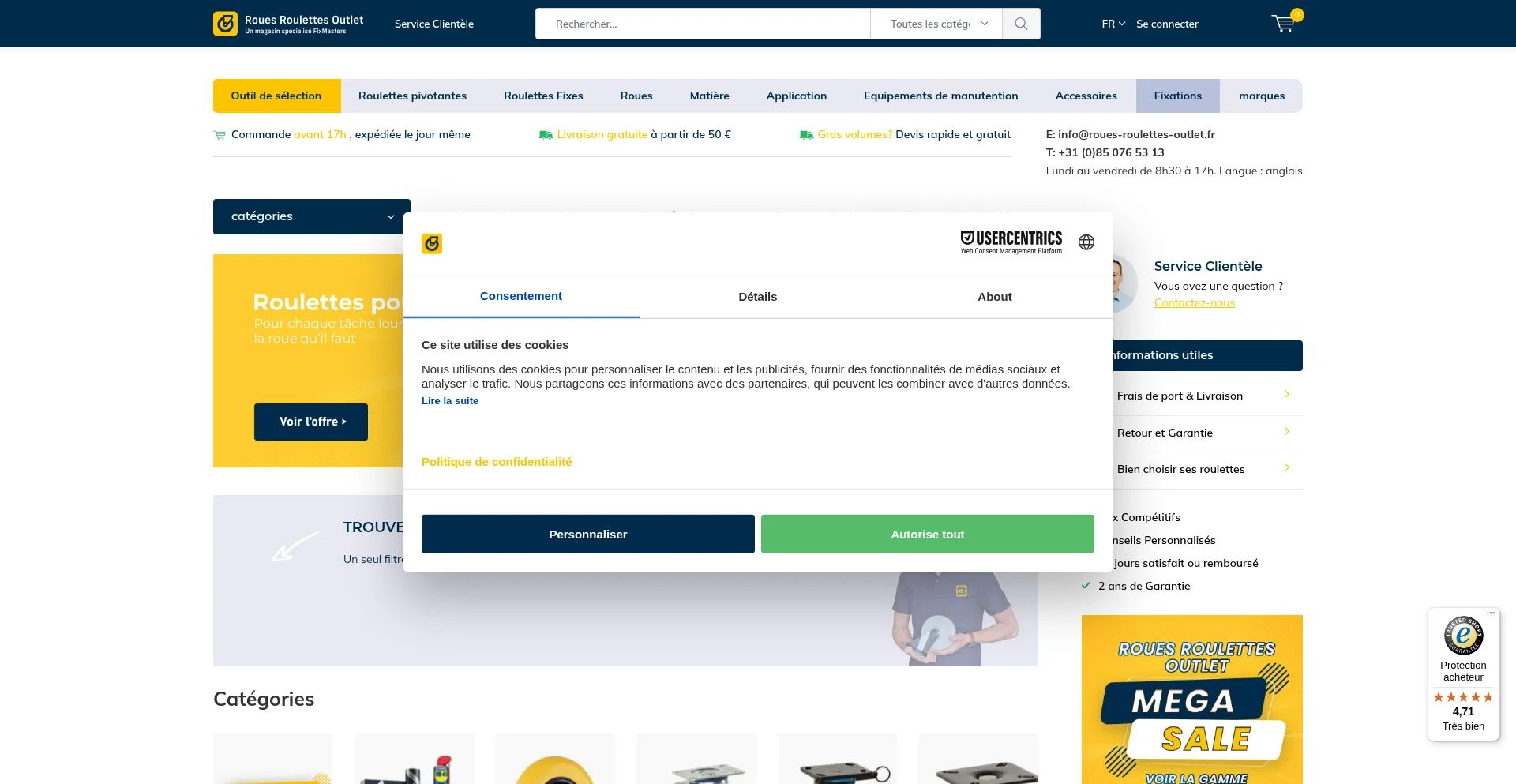 Roues-roulettes-outlet.fr