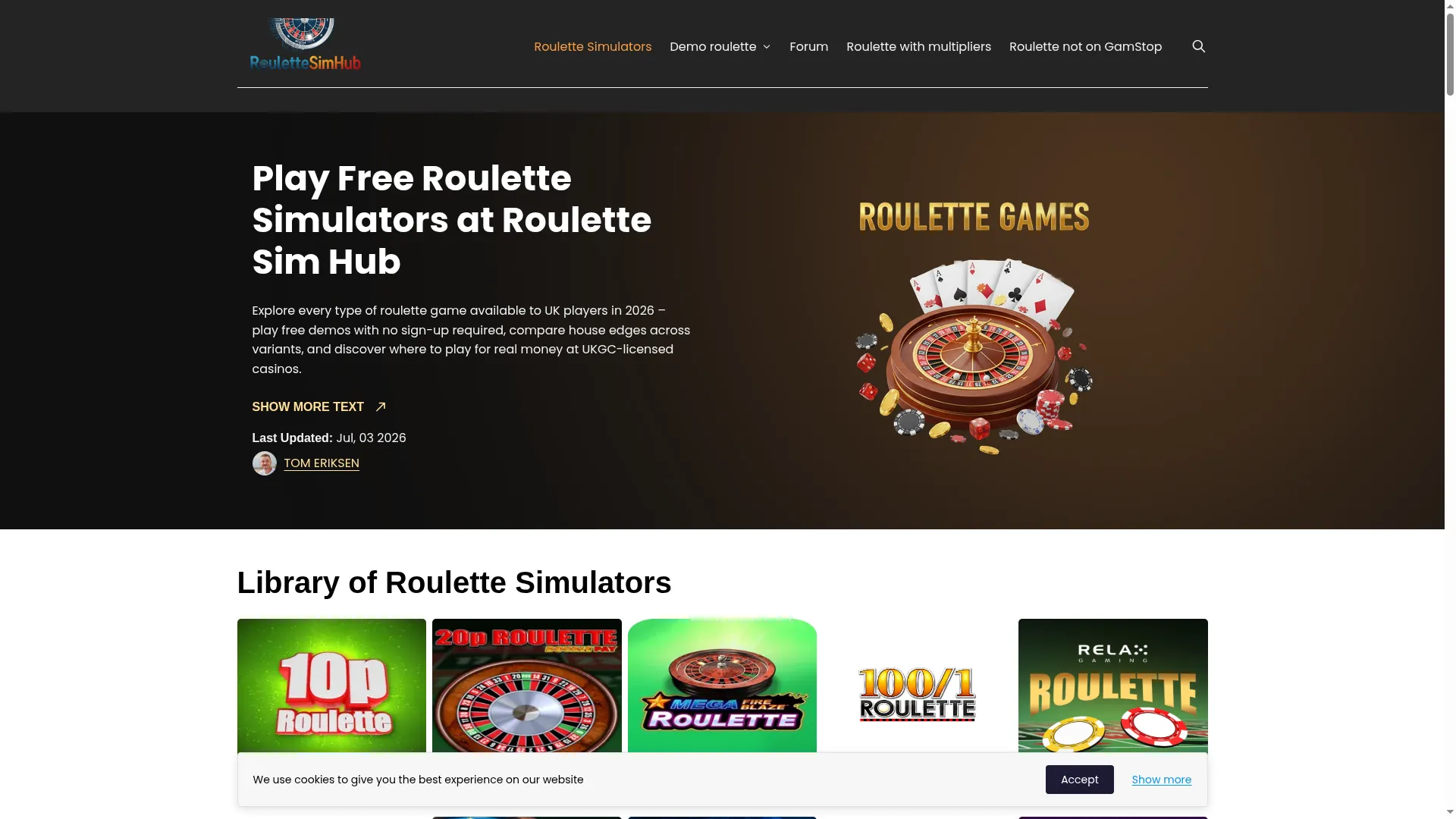 Roulettesimhub.co.uk