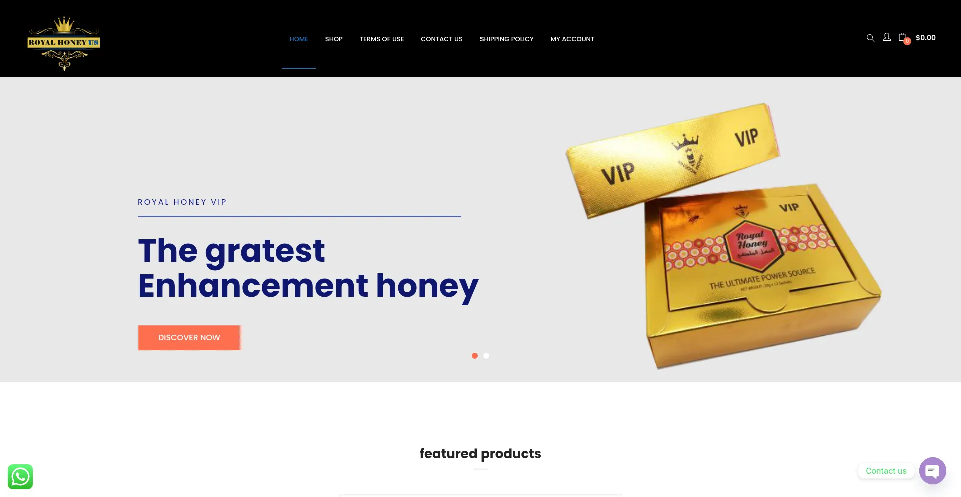 Royalhoney1.com Screenshot