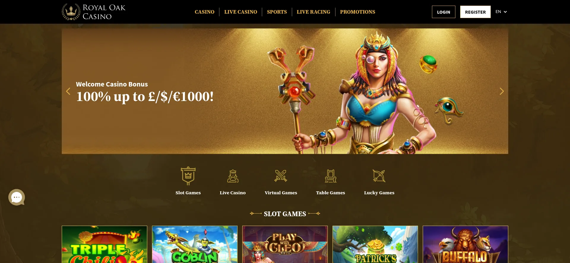 Royaloakcasino.com