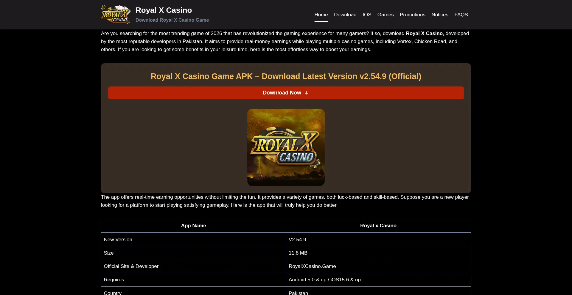 Royalxcasino.game