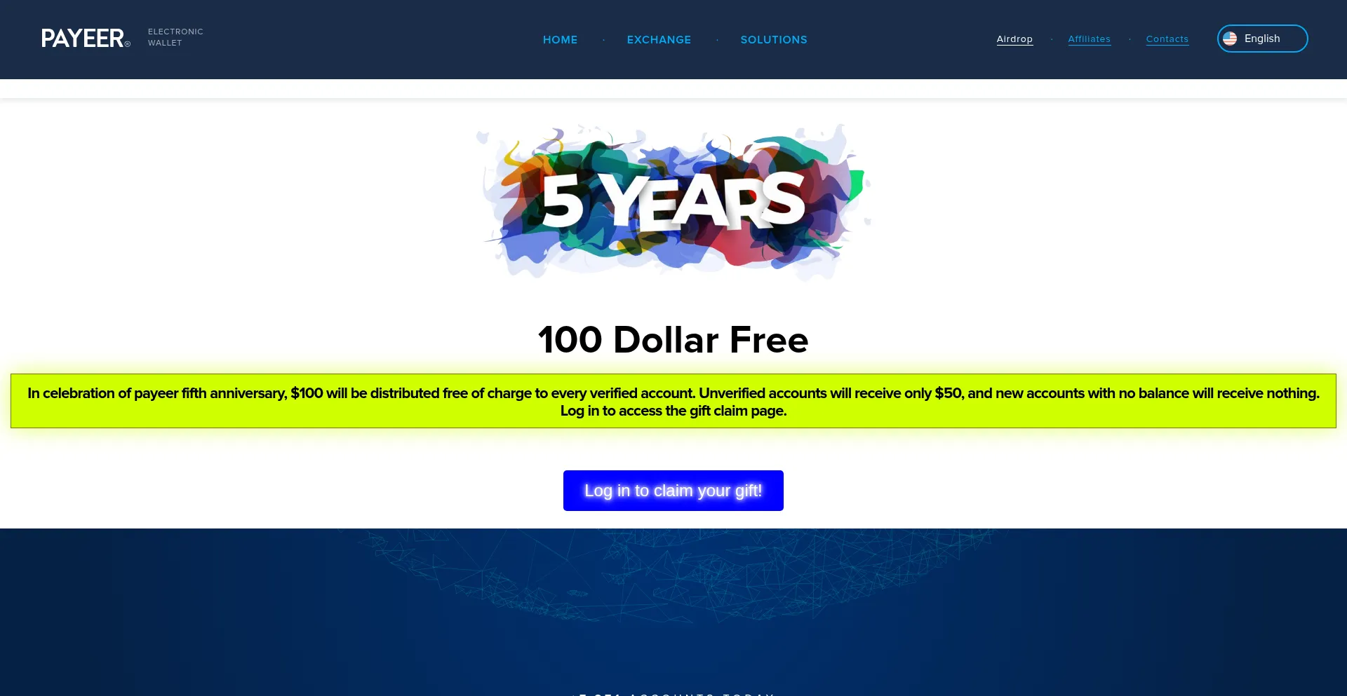 Website screenshot of Rub5.site