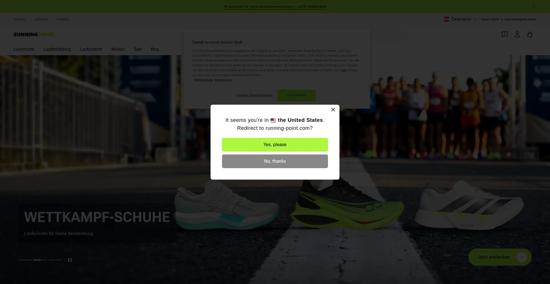 Running-point.at