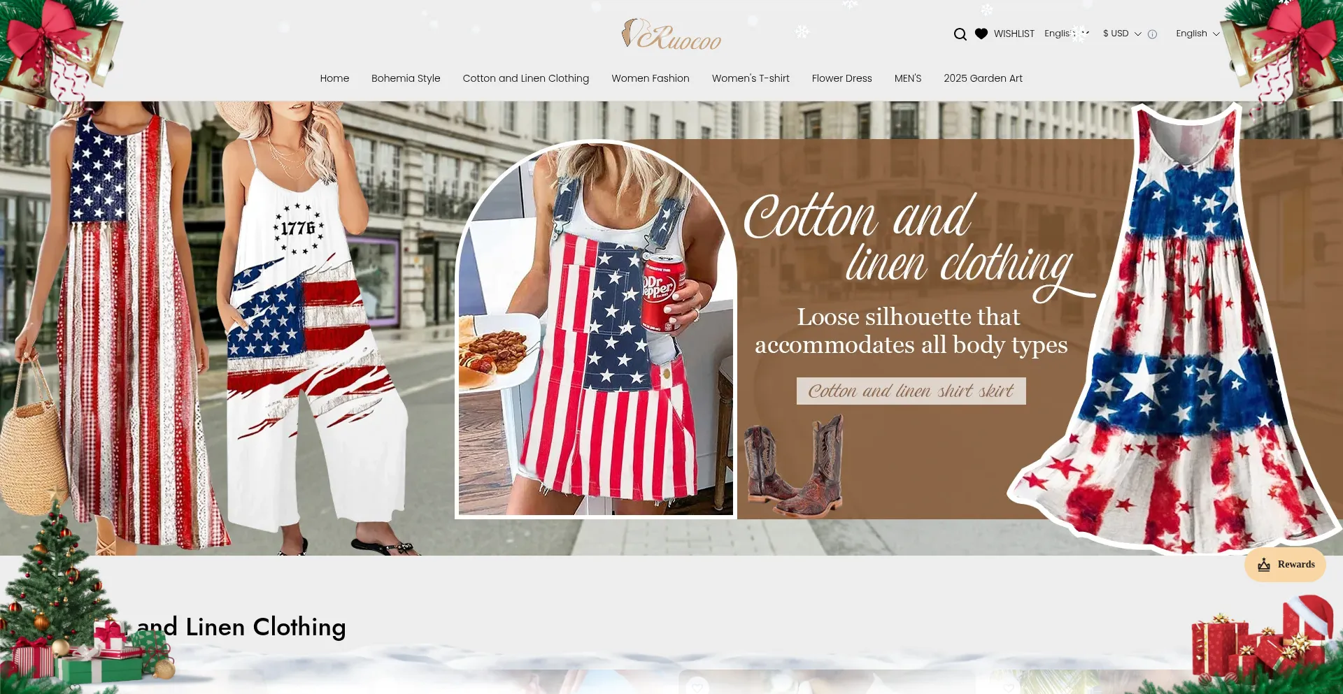 Website screenshot of Ruocoo.com