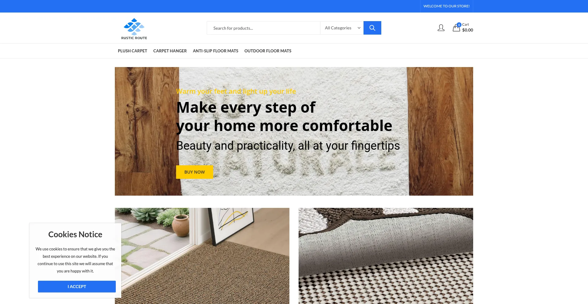 Rusticroutefurniture.com Screenshot
