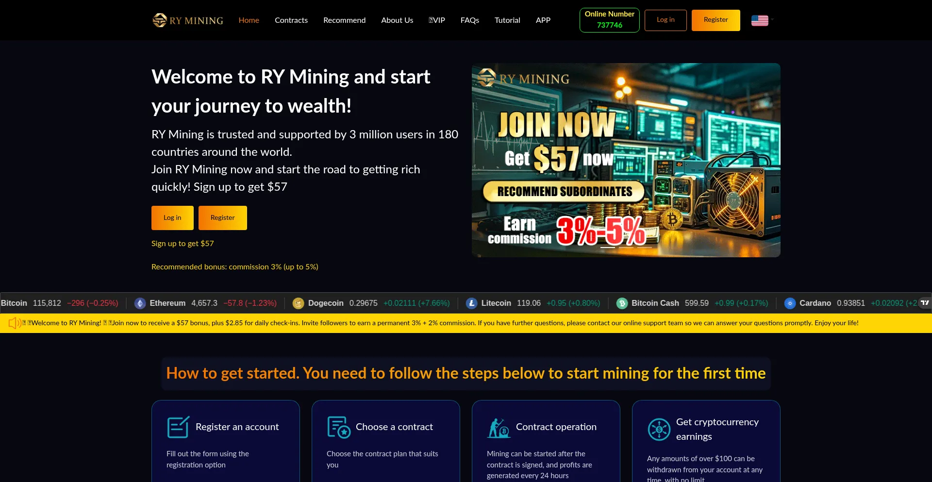 Rymining.com est-il Sûr et Fiable ?