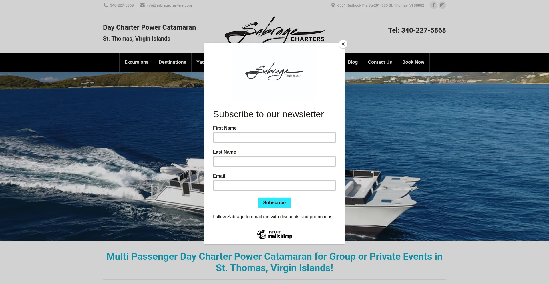 Sabragecharters.com