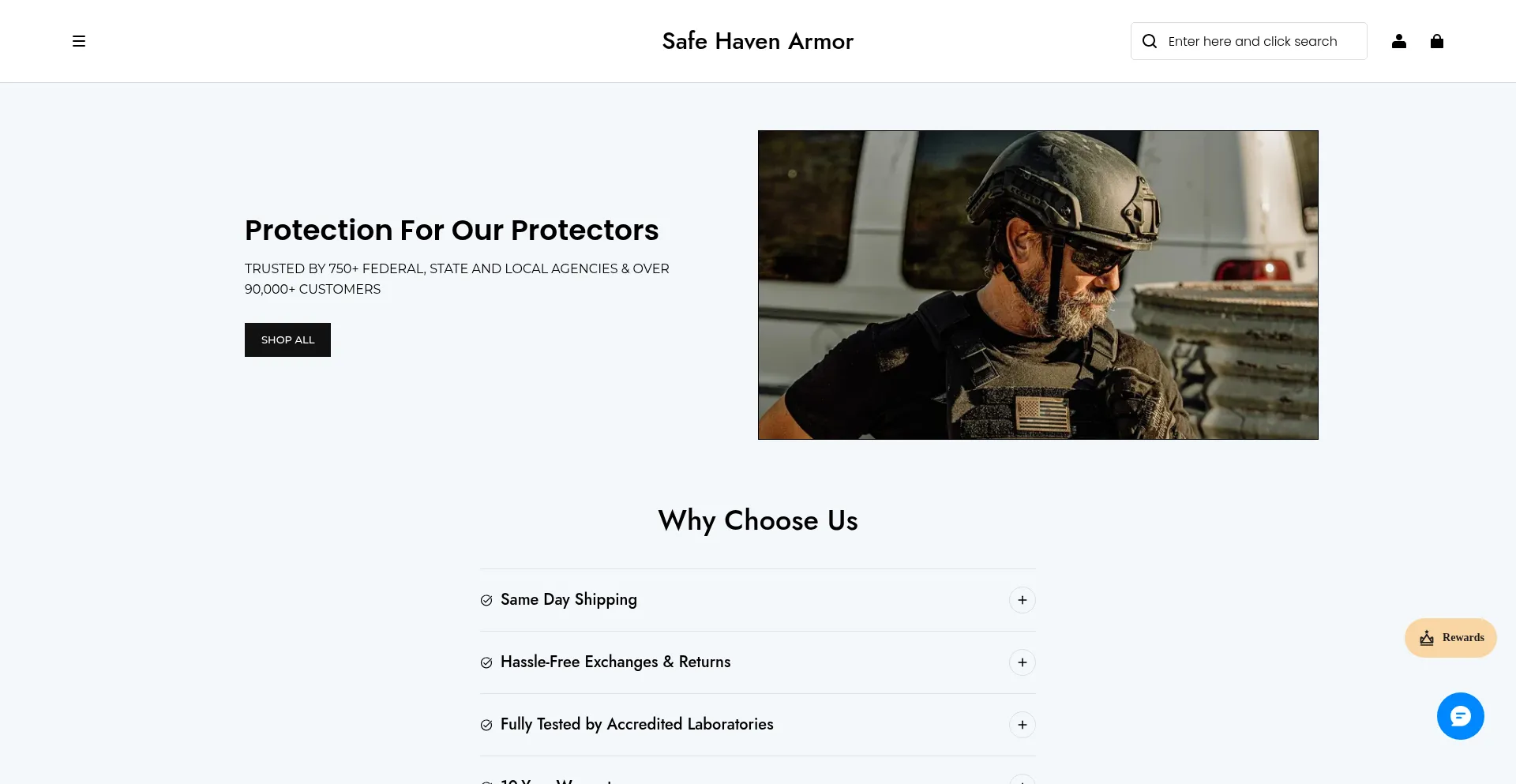 Safehavenarmor.com est-il Sûr et Fiable ?