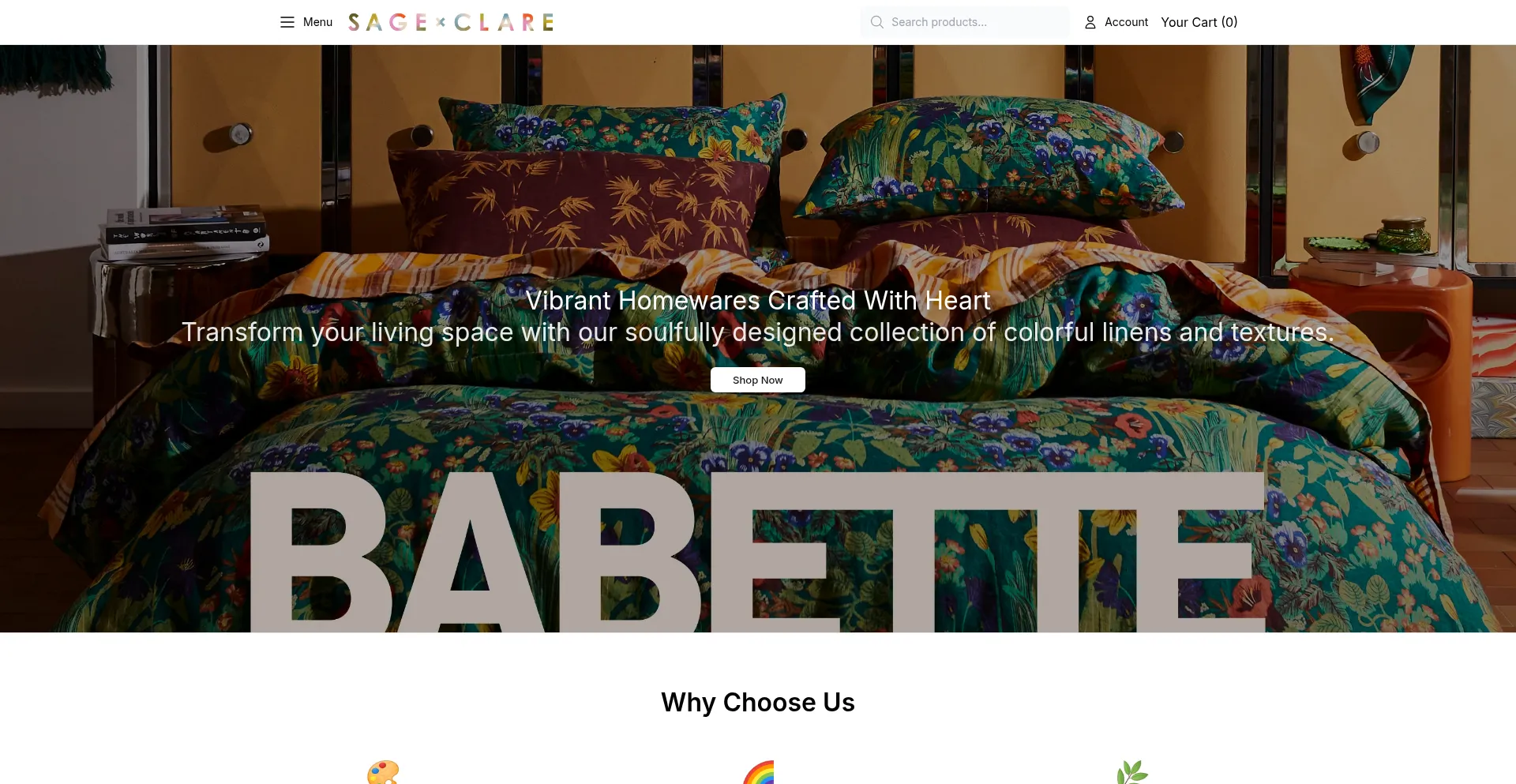 Sageandclareshop.shop