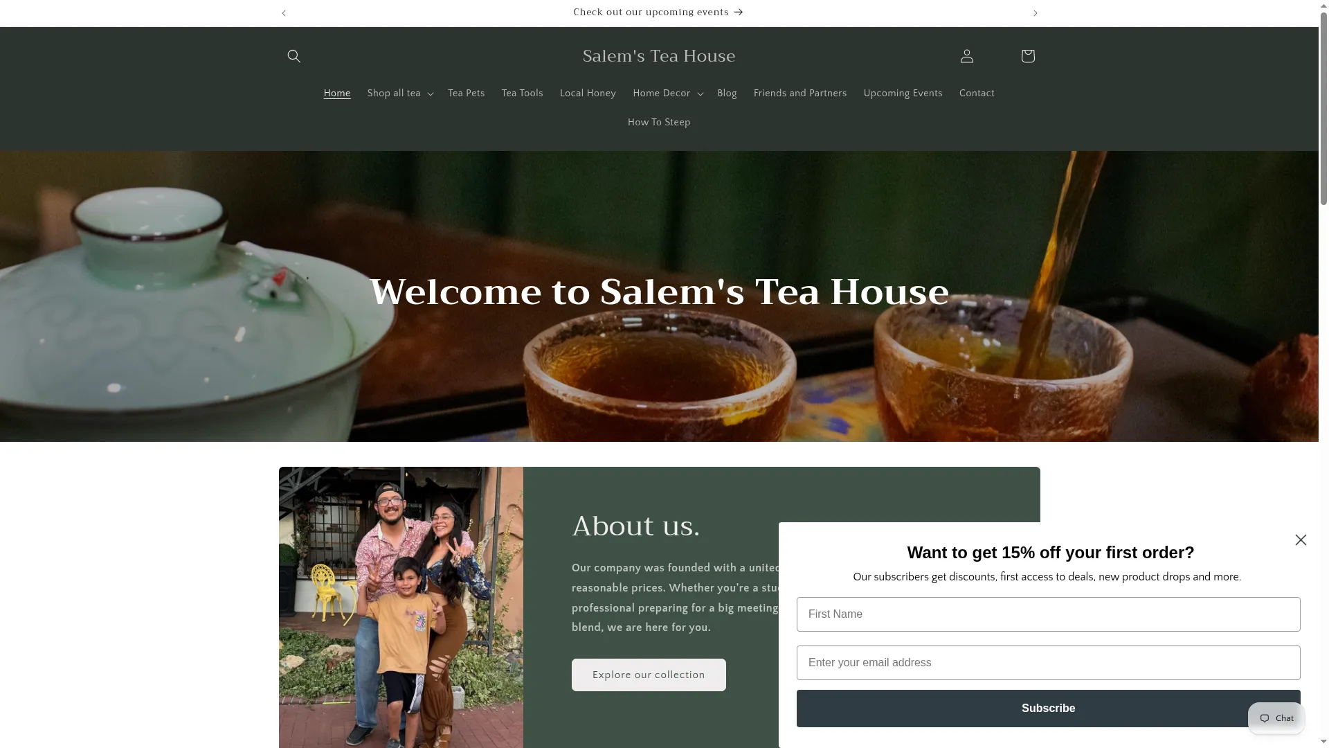 Salemsteahouse.com