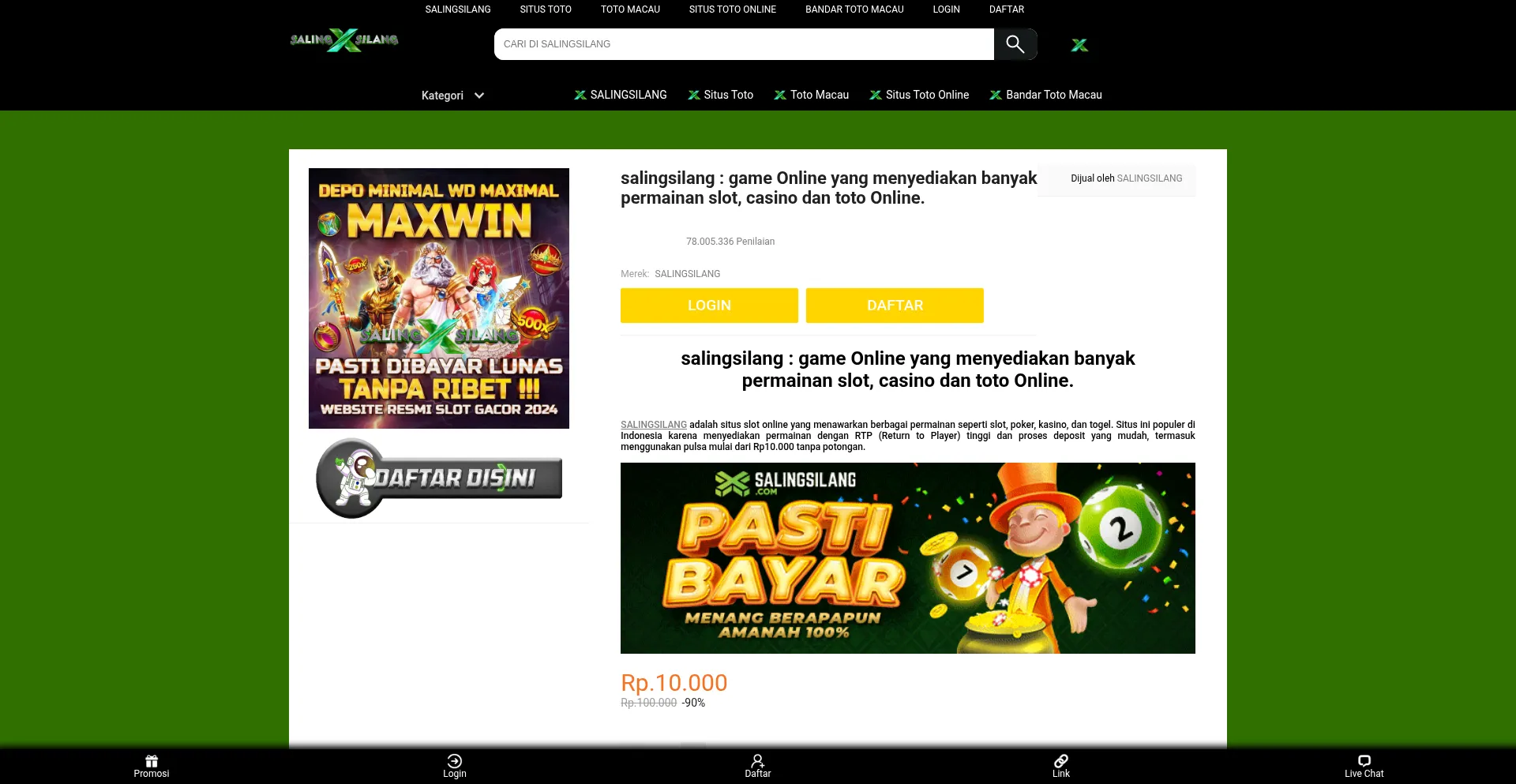 Salinglogin.com