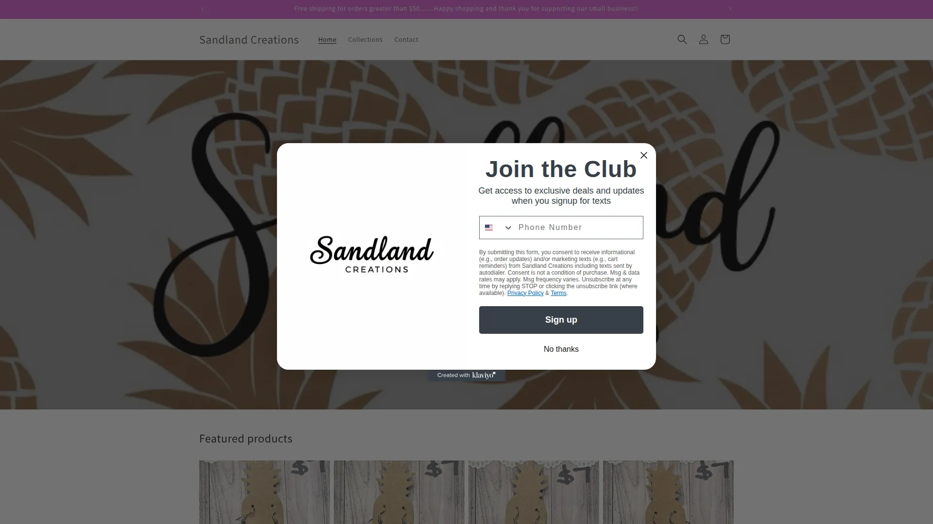Sandlandcreations.com