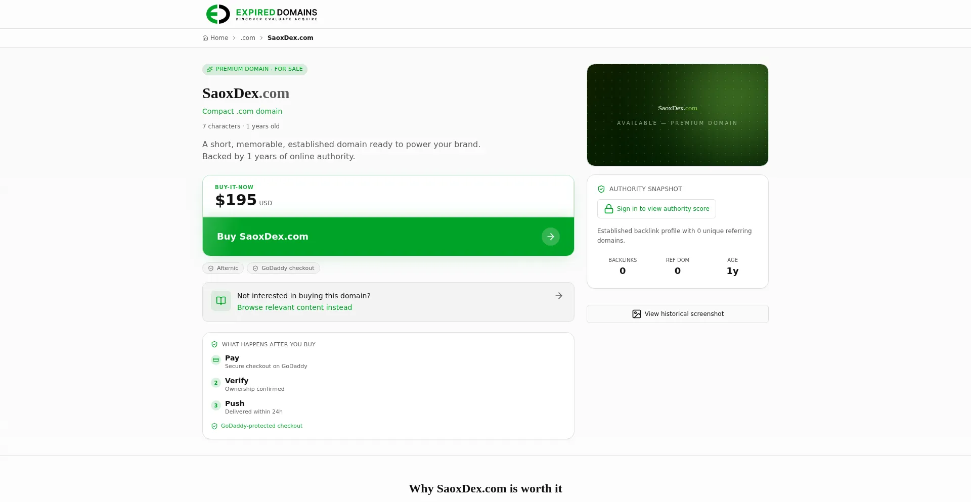 Saoxdex.com