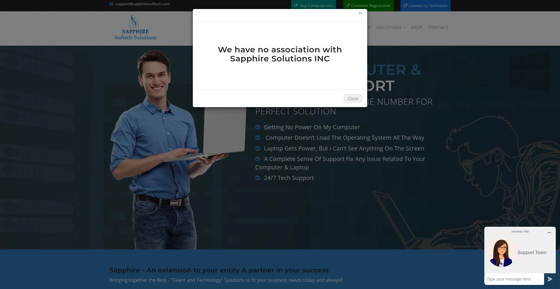 Sapphiresoftechsolutions.com