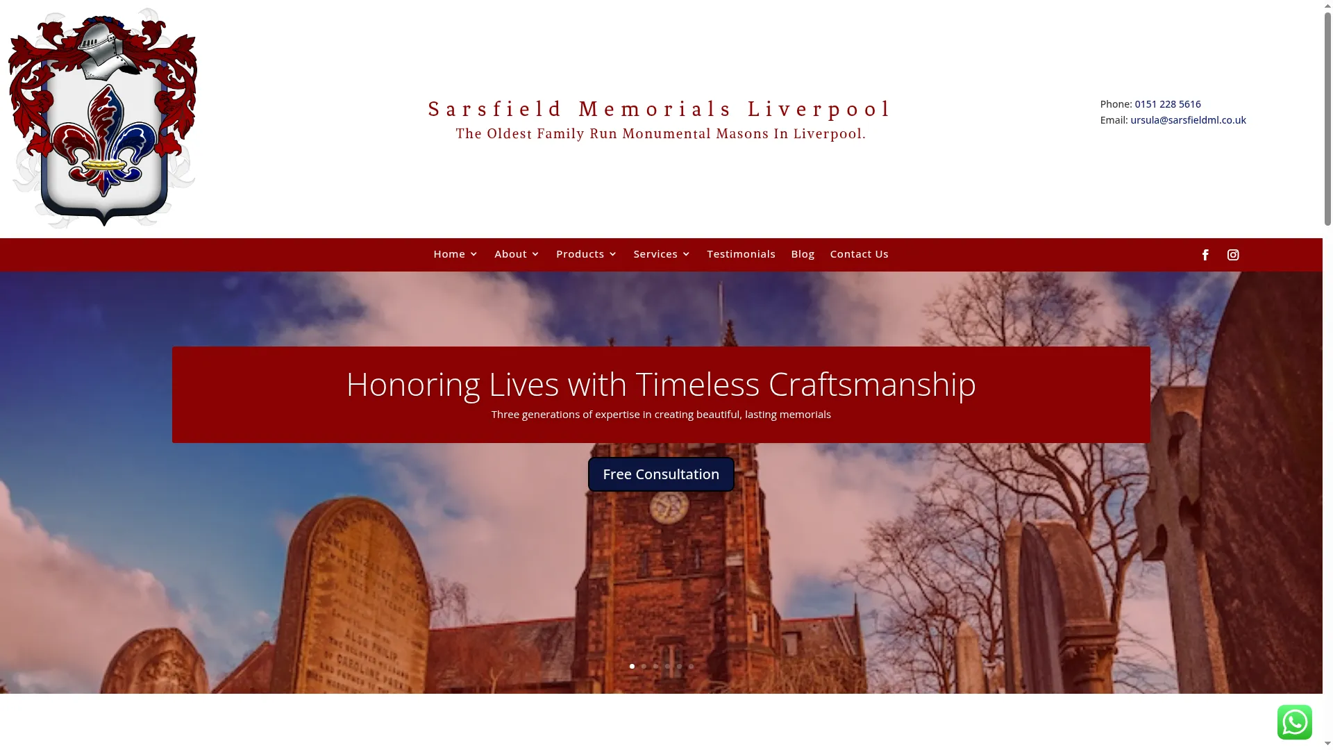 Sarsfieldmemorialsliverpool.co.uk
