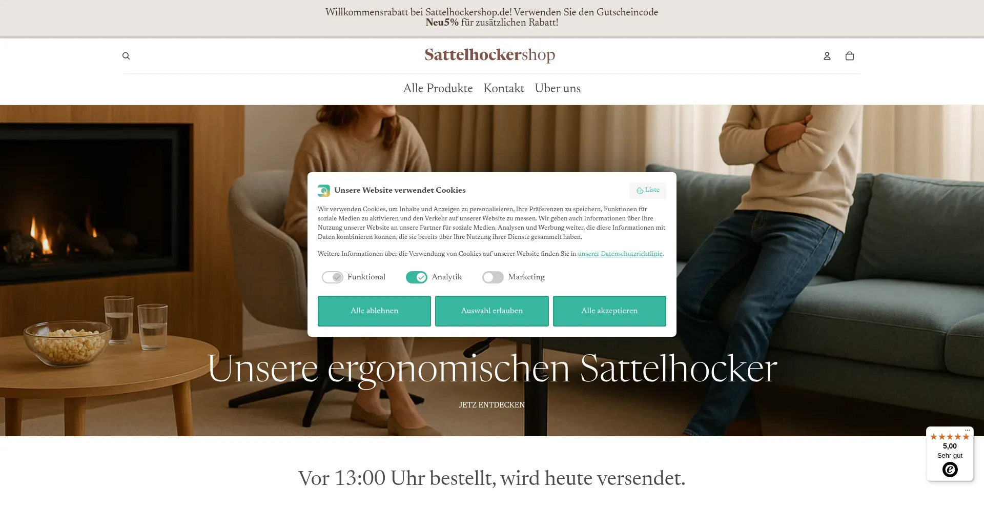 Sattelhockershop.de est-il Sûr et Fiable ?