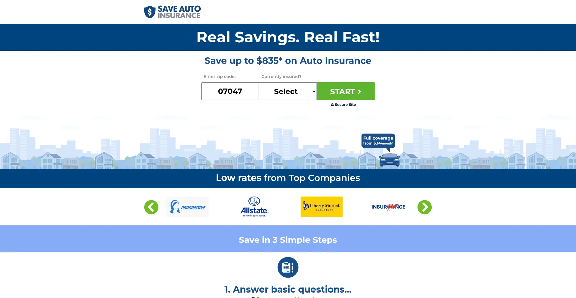 Saveautoinsurance.com est-il Sûr et Fiable ?
