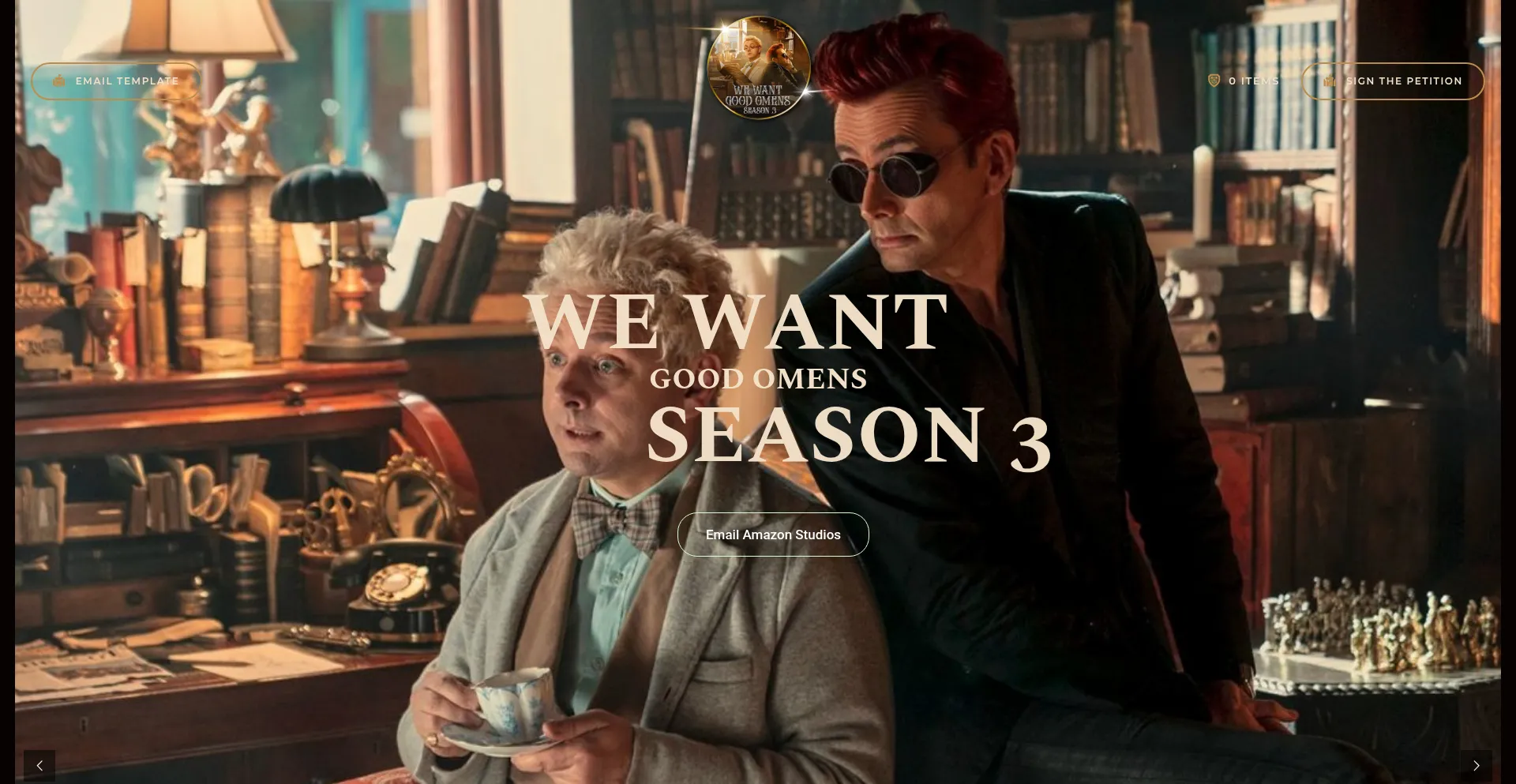 Website screenshot of Savegoodomens.com