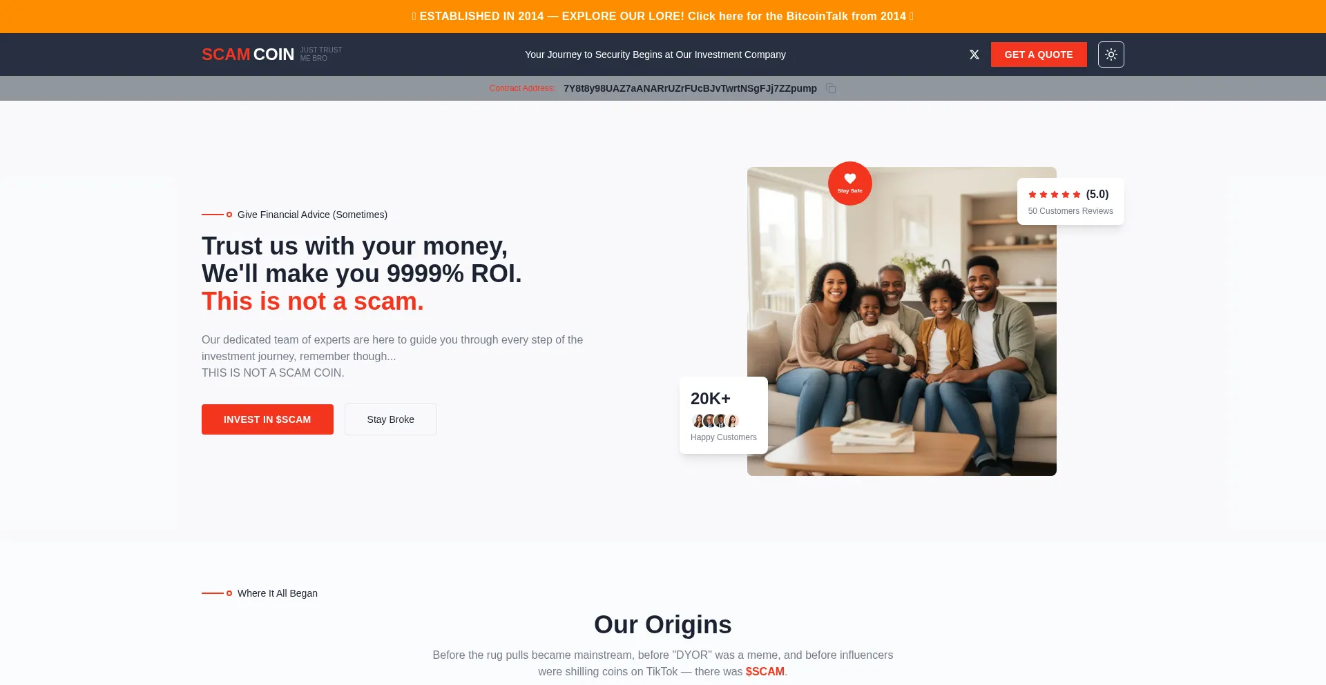 Scamcoinsolana.com