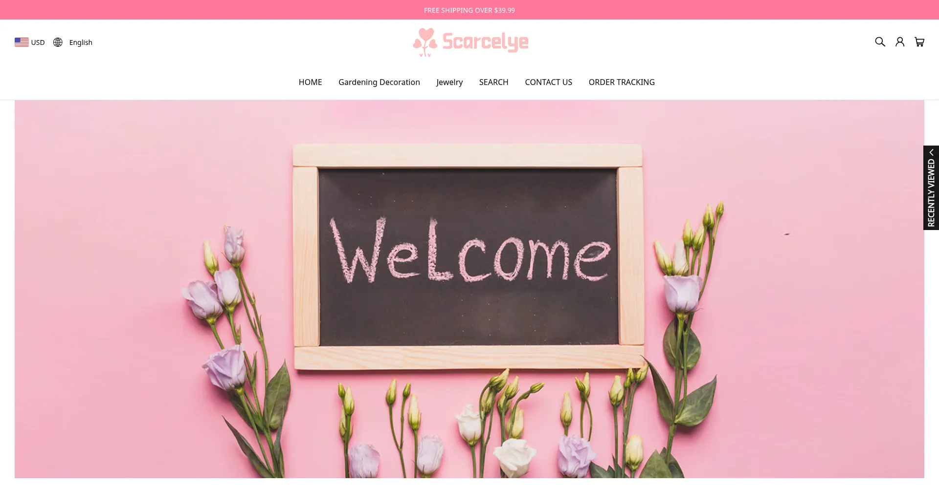Scarcelye.com Screenshot