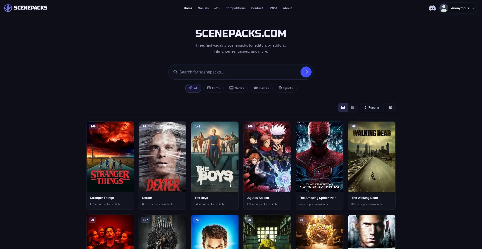 Scenepacks.com