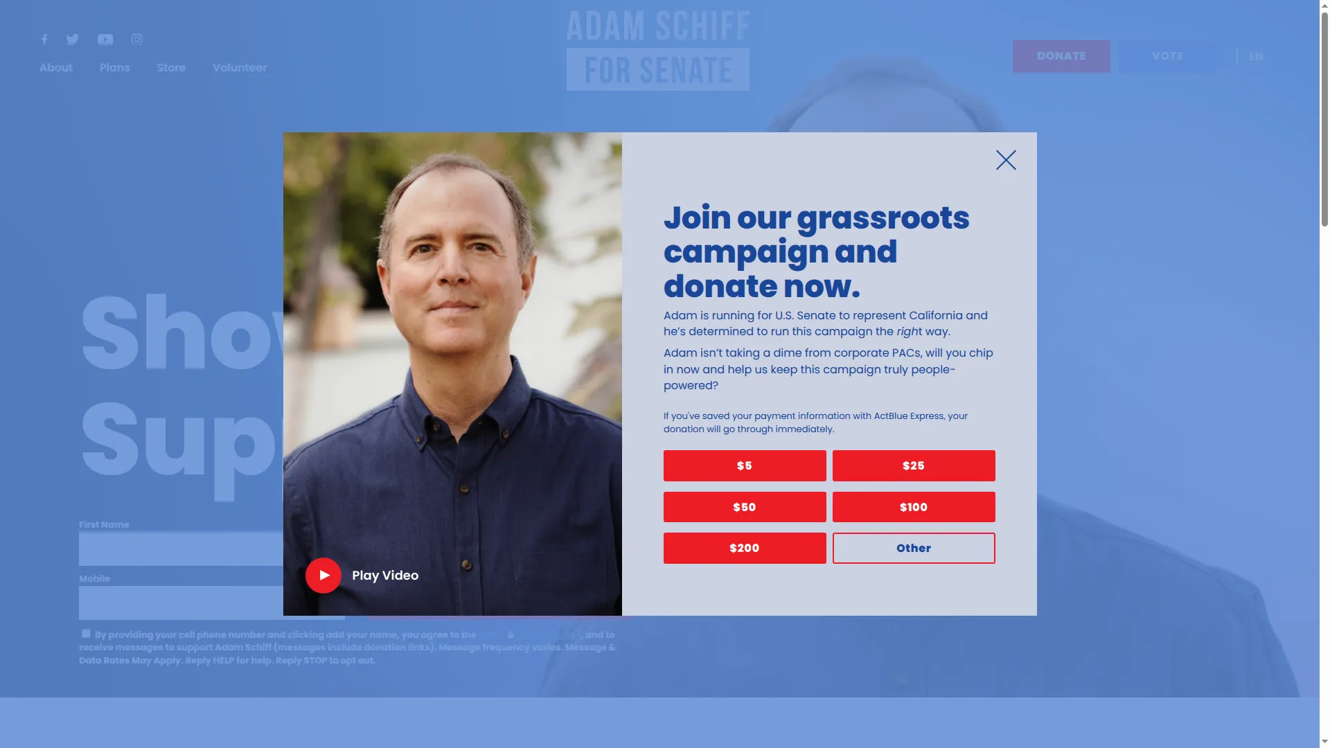 Schiff4senate.com
