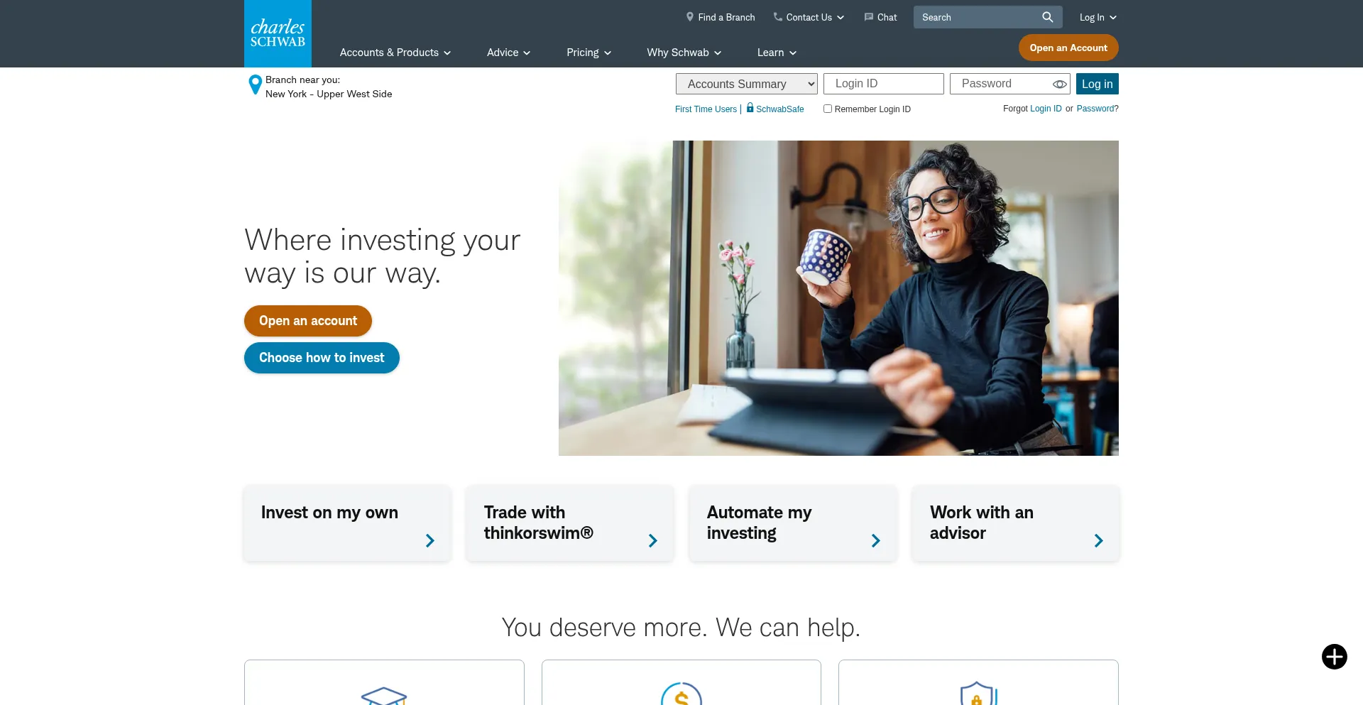 Schwab.com est-il Sûr et Fiable ?