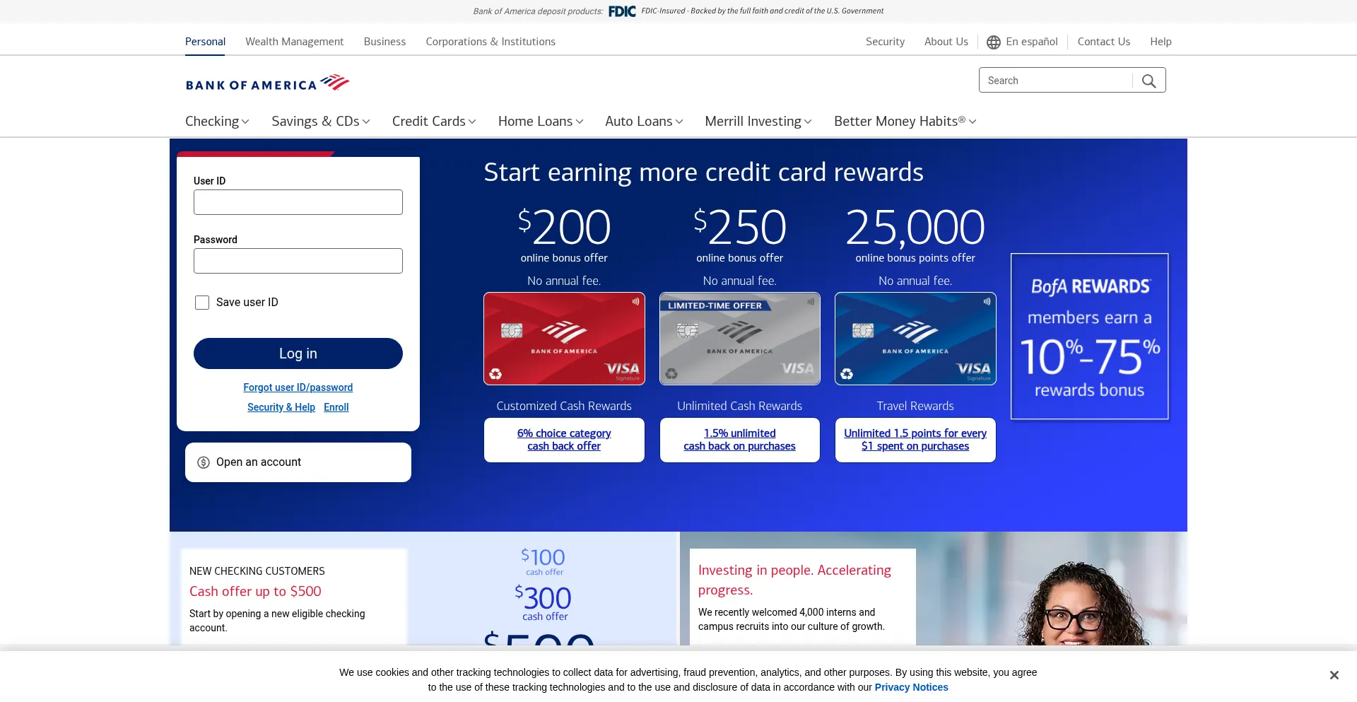 Secure.bankofamerica.com