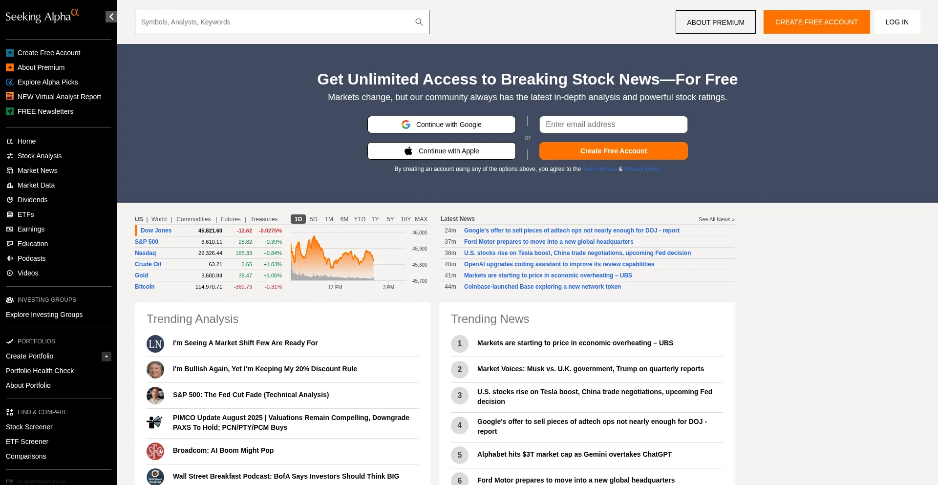 Seekingalpha.com est-il Sûr et Fiable ?