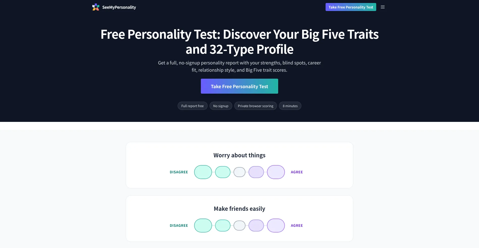 Seemypersonality.com