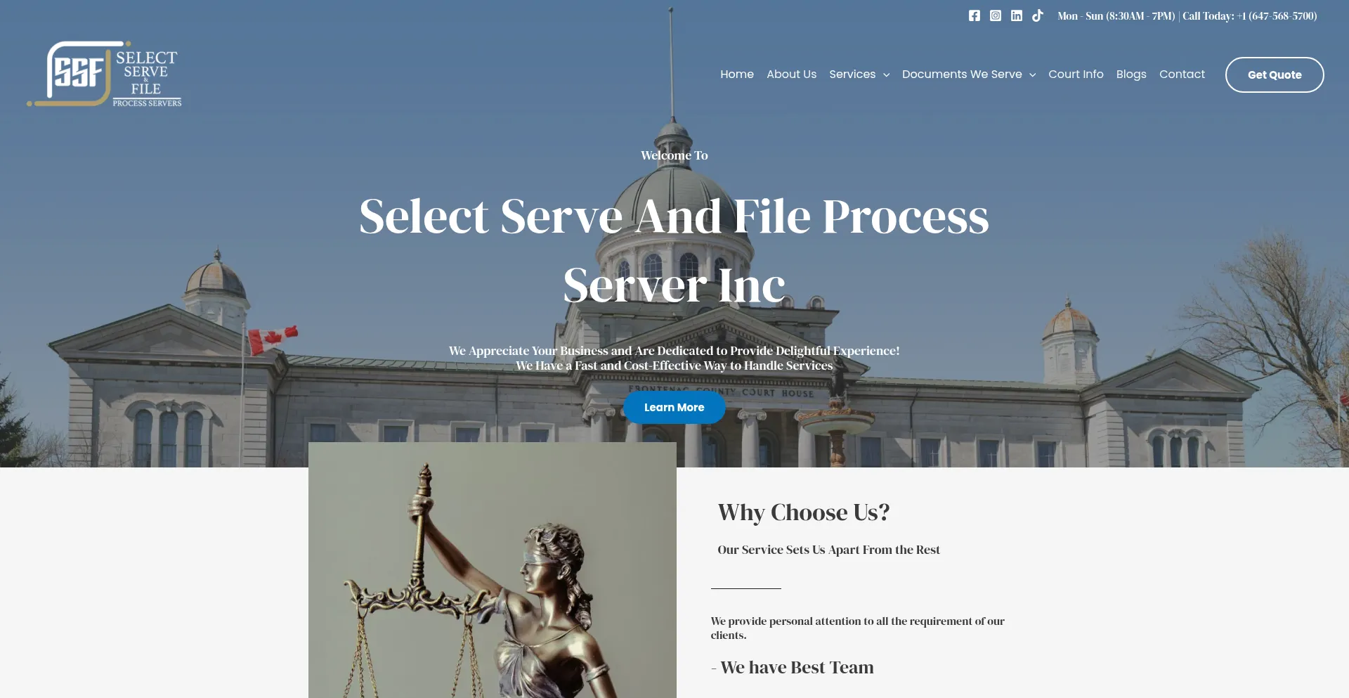 Selectserveandfile.com
