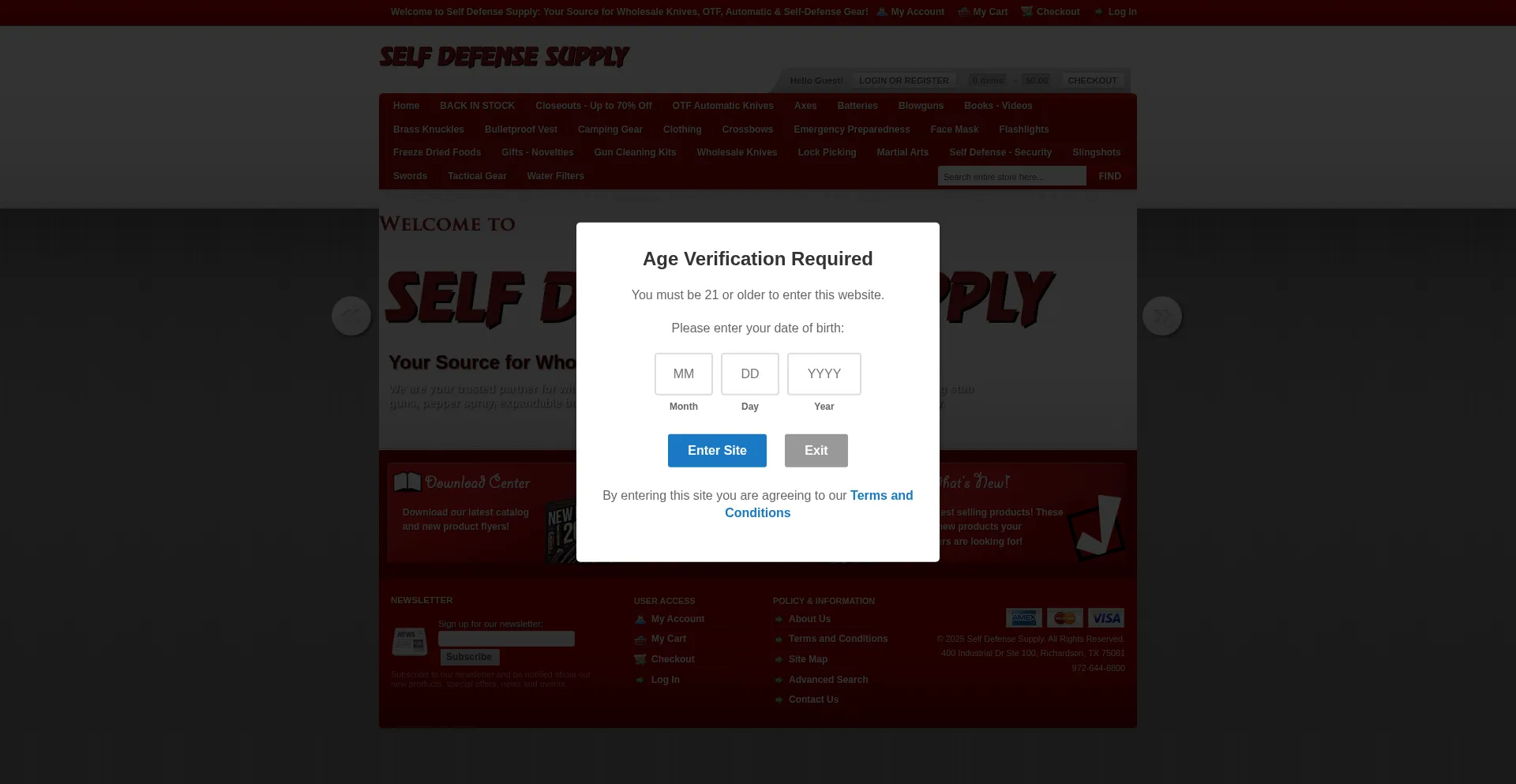Selfdefensesupply.com est-il Sûr et Fiable ?