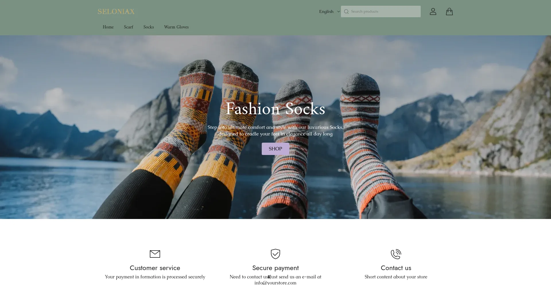 Website screenshot of Seloniax.com