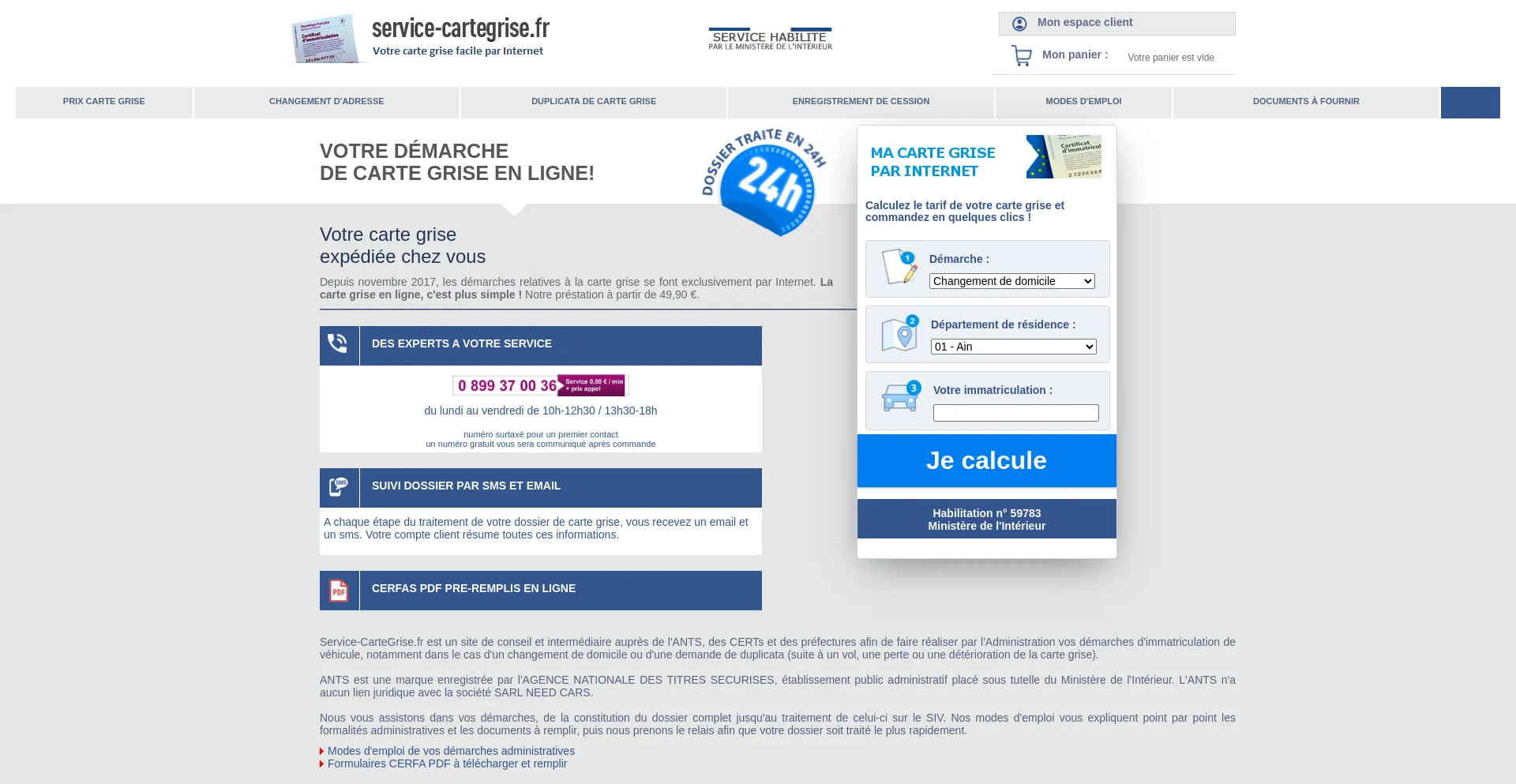 Service-cartegrise.fr est-il Sûr et Fiable ?