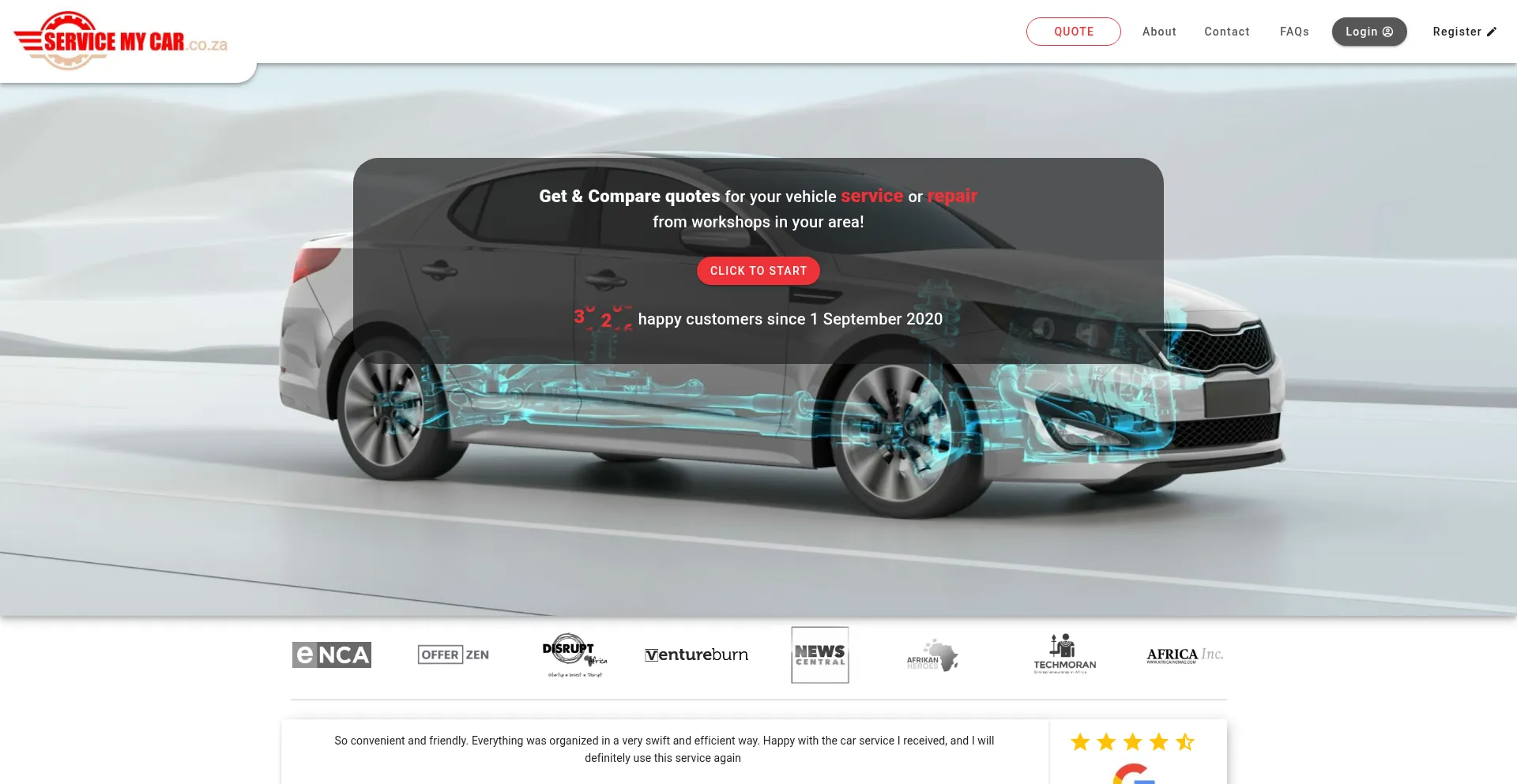 Servicemycar.co.za est-il Sûr et Fiable ?